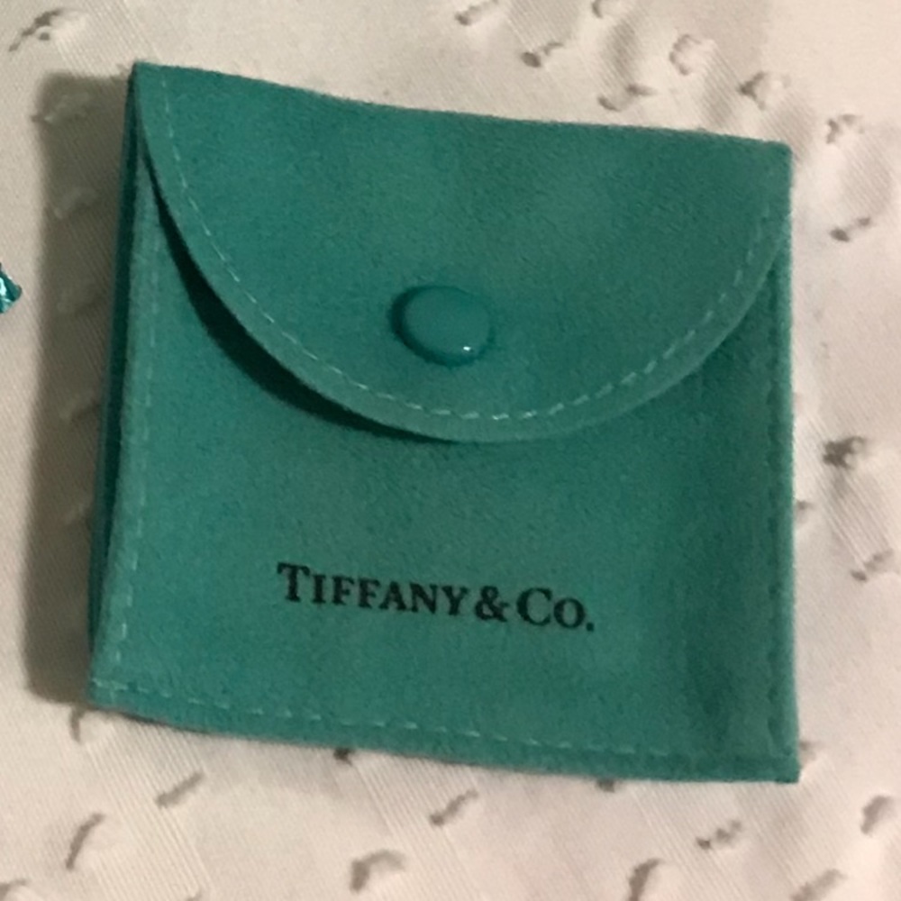 Tiffany & Co pouch with snap closure